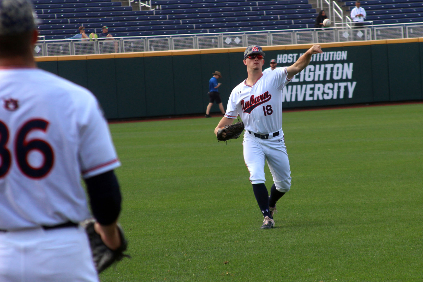 Auburn vs. Louisville at the College World Series